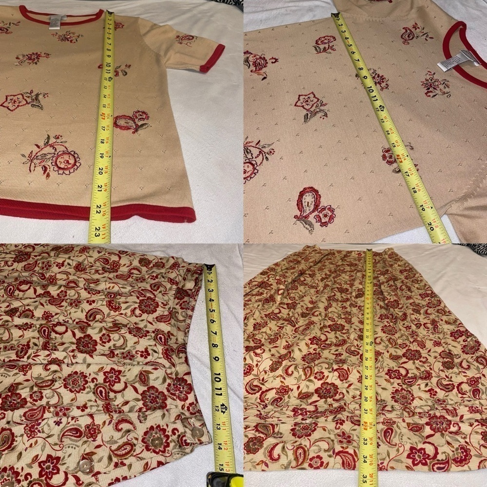 Vintage Napa Valley Cottagecore Two-Piece Set – Size Medium - Picture 16 of 16